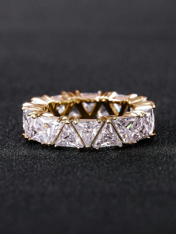 Glamorous Cubic Zirconia Ring