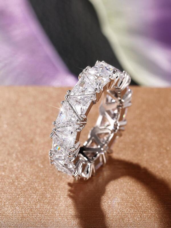 Glamorous Cubic Zirconia Ring