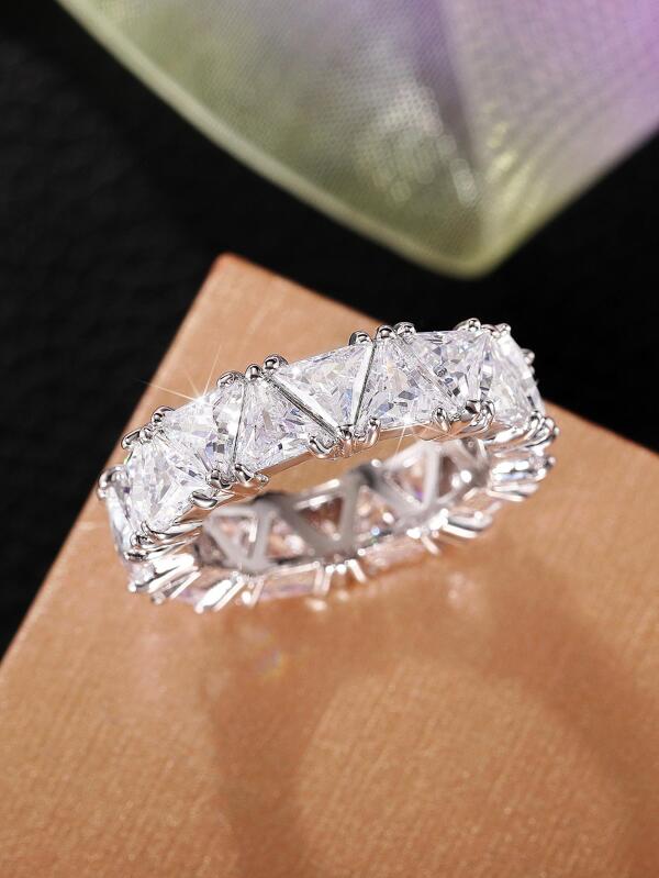 Glamorous Cubic Zirconia Ring